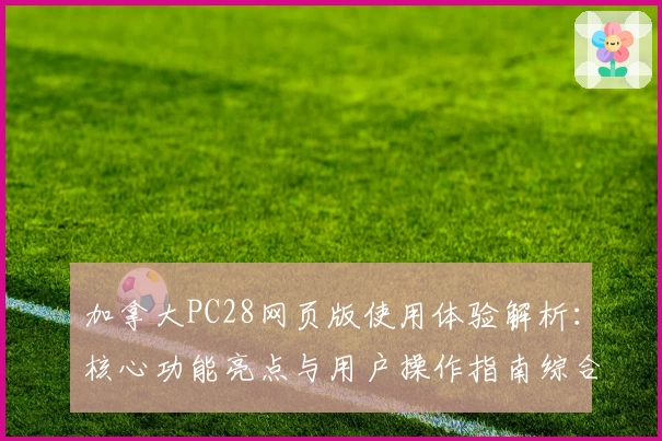 加拿大PC28网页版使用体验解析：核心功能亮点与用户操作指南综合评测